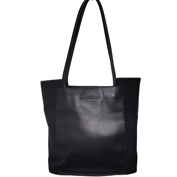 Tumi Leather & Neoprene Double handle Handbag - Picture 1 of 5
